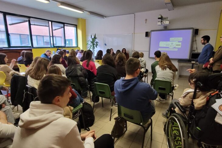 Inaugurazione della sala lettura