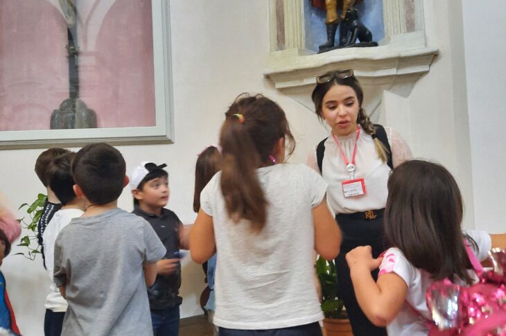 Studenti come guide Ask Me Colle in Sant'Agostino